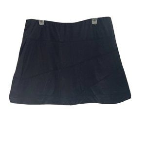 Bloq UV Womens Tennis, golf Skort Shorts Skirt -UPF 50+ Size S Black Activewear